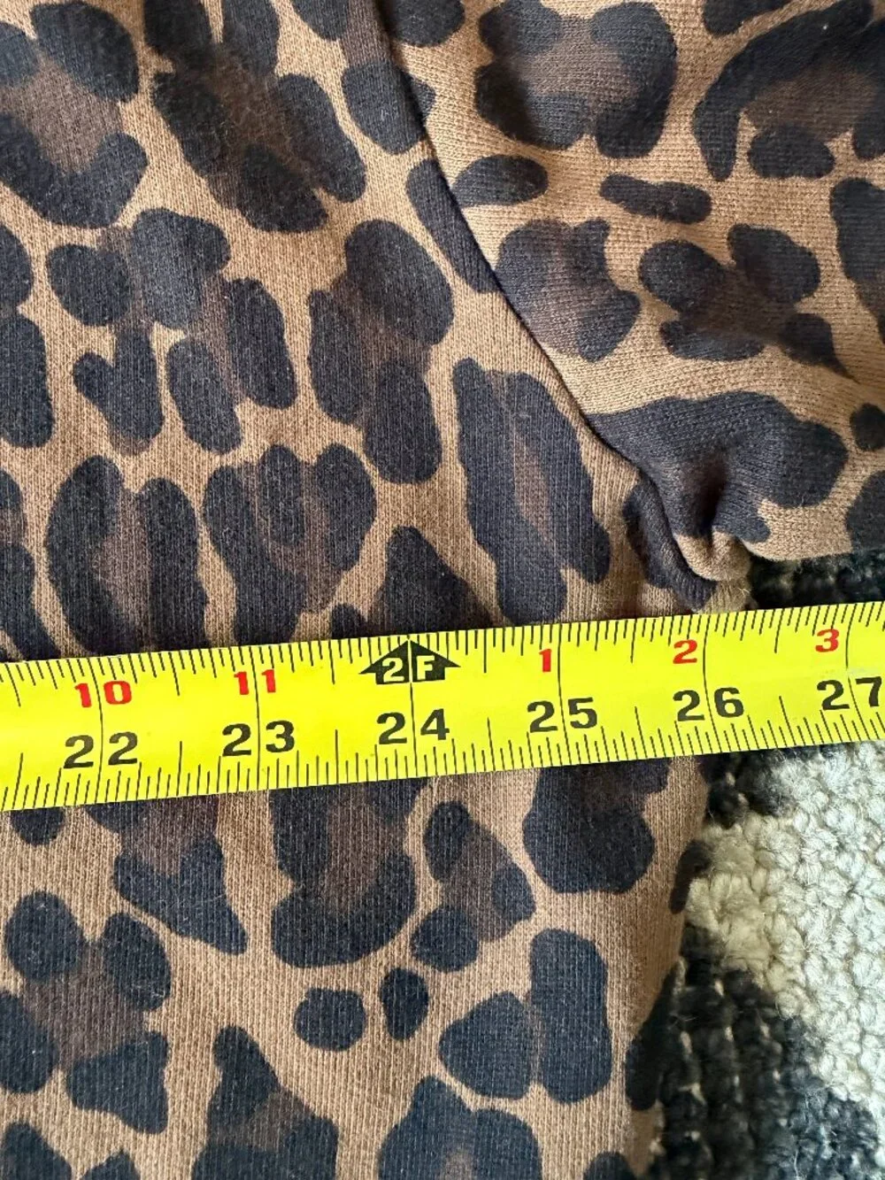 Clare V Leopard Print Sweatshirt - Picture 4 of 5
